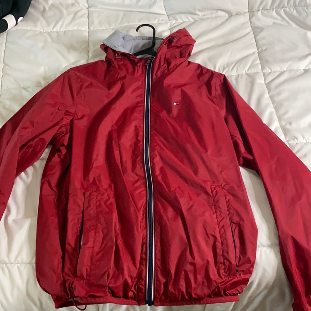 Tommy Hilfiger rain jacket , zip up